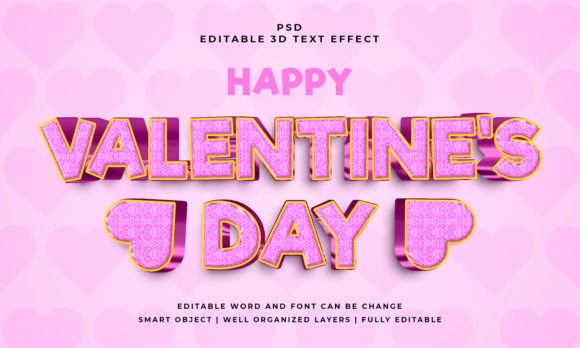 Create Stunning Love-Themed Designs with This 3D Text Effect