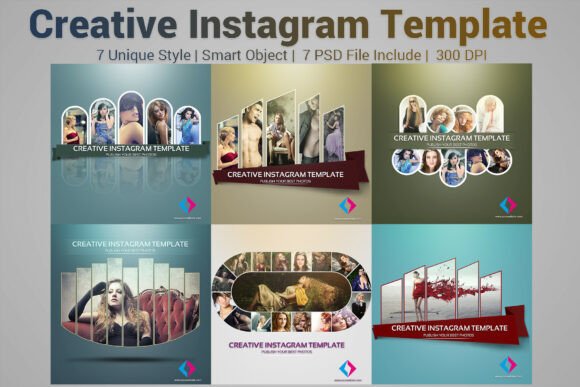 Creative Instagram Template: Elevate Your Social Feed