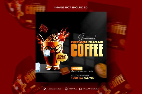 Elevate Your Beverage Brand with a Special Iced Coffee Post