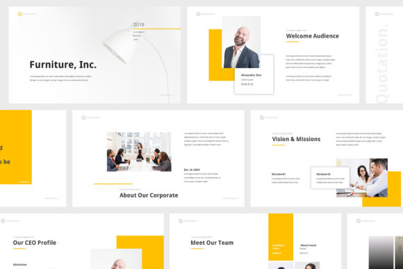 Furniture Google Slides Presentation: A Professional Marketing Tool