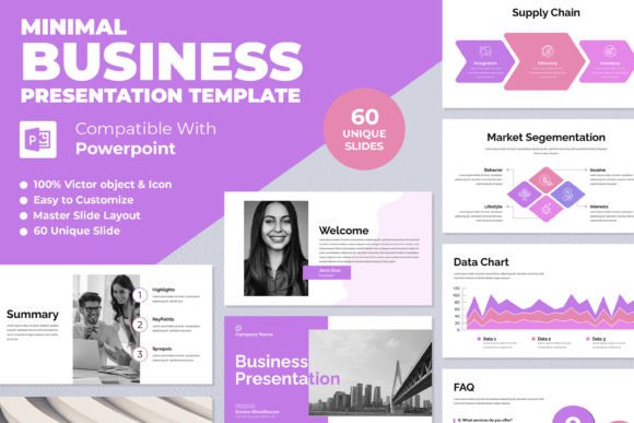 Minimal Business Presentation: Clean Design for Impactful Communication