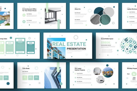 Real Estate Presentation Template for Modern Agents
