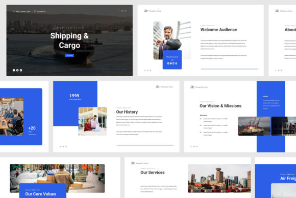Shipping & Cargo Keynote Template: A Professional Presentation Solution